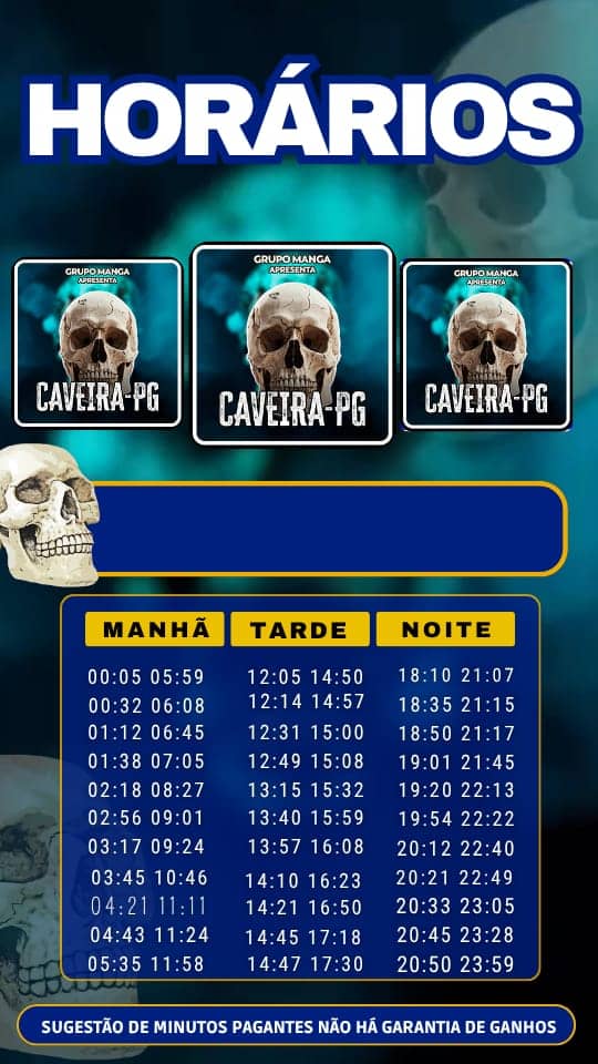 Screenshot da CaveiraPG.com