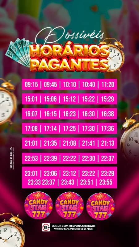 Screenshot da Candystar777.com