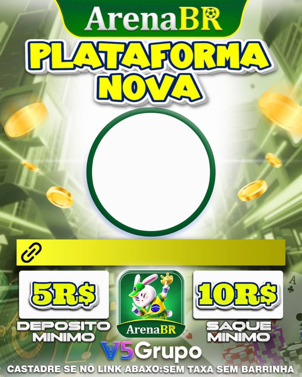 Screenshot da V5-ARENABR.COM