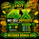 Logo 222HOT1.COM - DEPOSITO 4X