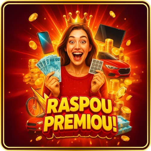 Logo RASPOU PREMIOU - LANÇAMENTO