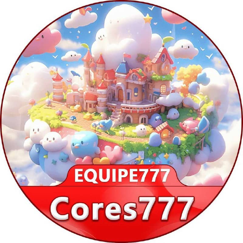Logo CORES777 - LANÇAMENTO EQUIPE777