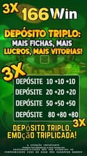 Logo 166WIN1.COM - DEPOSITO 3X