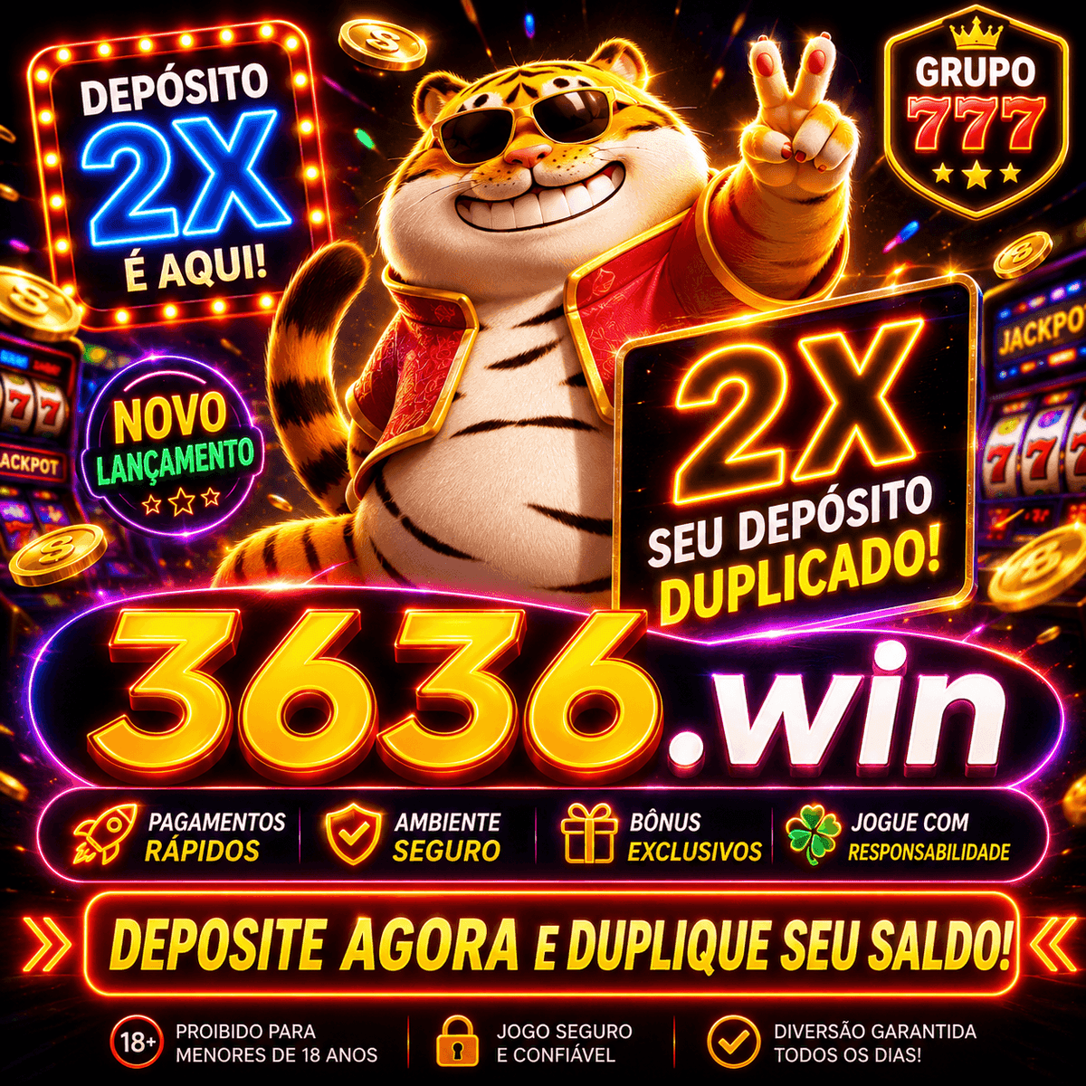 Logo 3636WIN.COM - DEPOSITO 2X