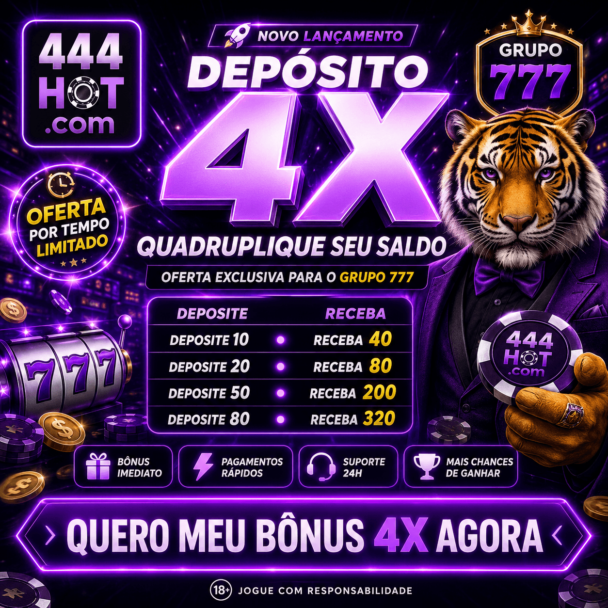 Logo 444HOT0.COM