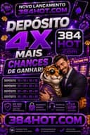 Logo 384HOT.COM - DEPOSITO 4X