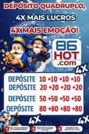 Logo 86HOT.COM - DEPOSITO 4X