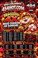 Logo 454HOT.COM - DEPOSITO 4X