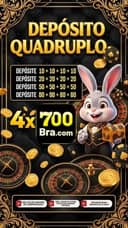 Logo 700BRA.COM - DEPOSITO 4X