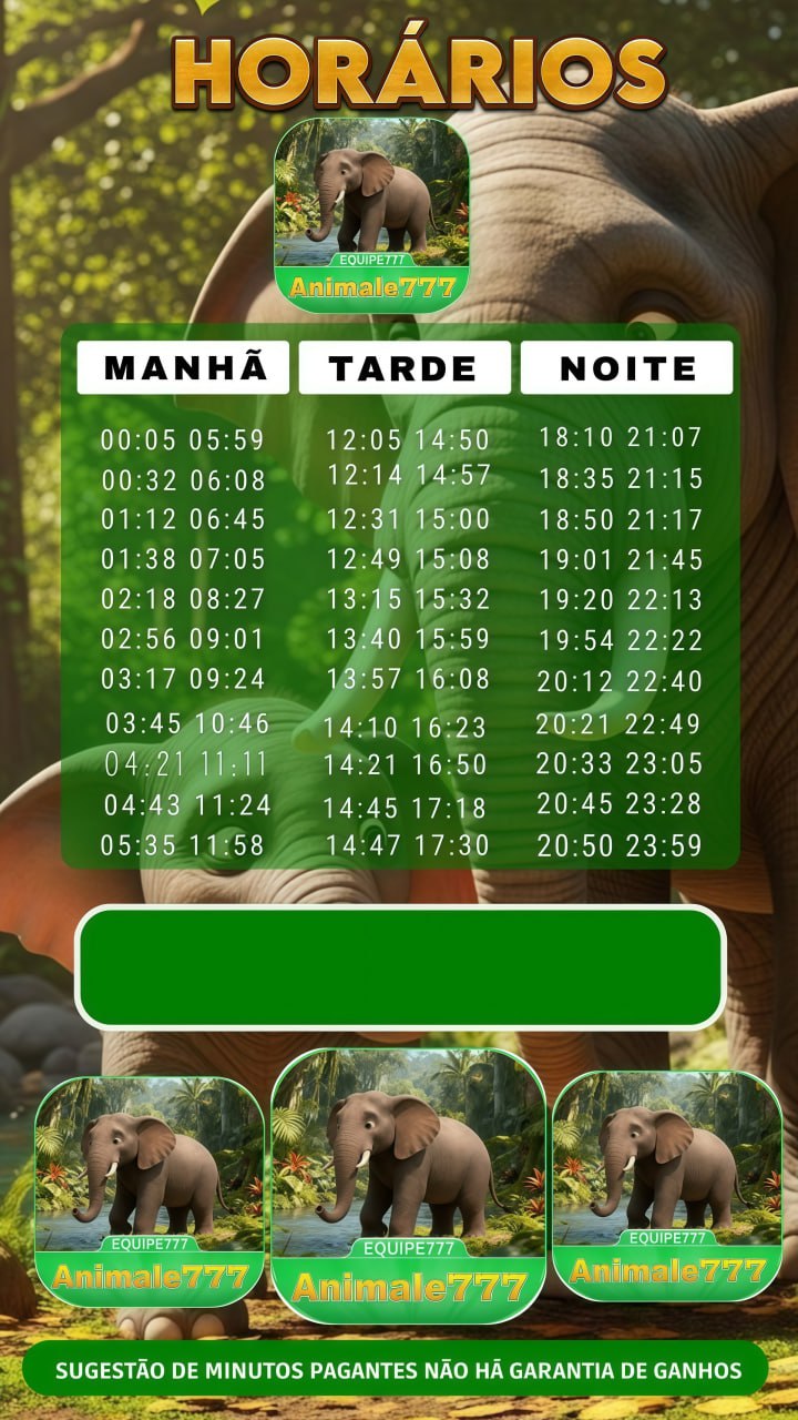 Screenshot da ANIMALE777.COM