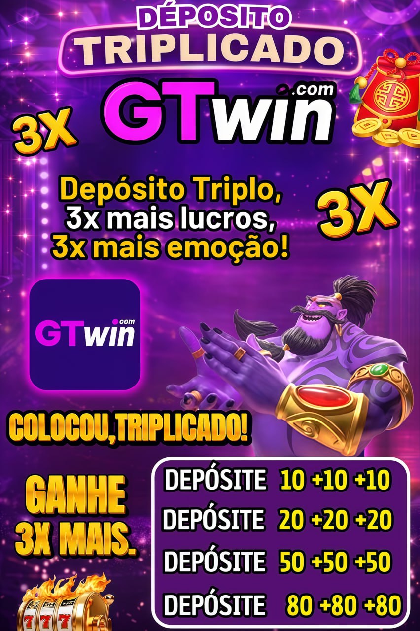 Screenshot da GT-WIN.COM - DEPOSITO 3X