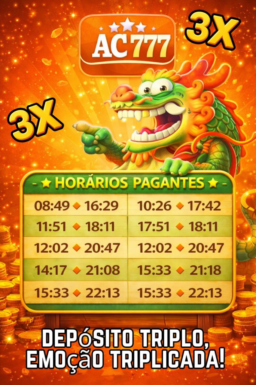 Screenshot da ACA777.COM - DEPOSITO 3X
