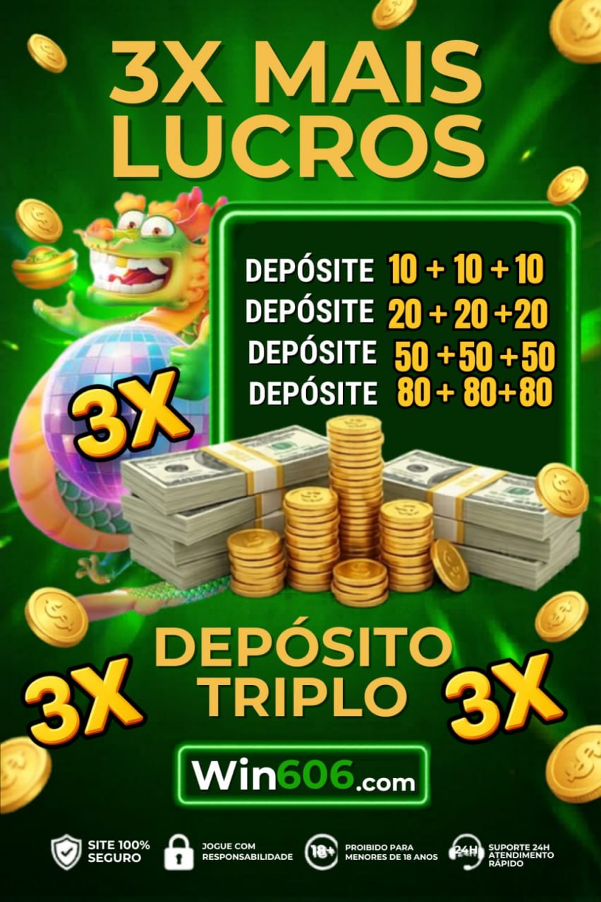 Screenshot da WIN606G.COM - DEPOSITO 3X