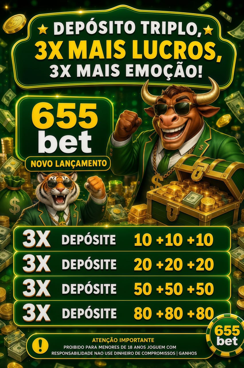 Screenshot da G55BET.COM - DEPOSITO 3X
