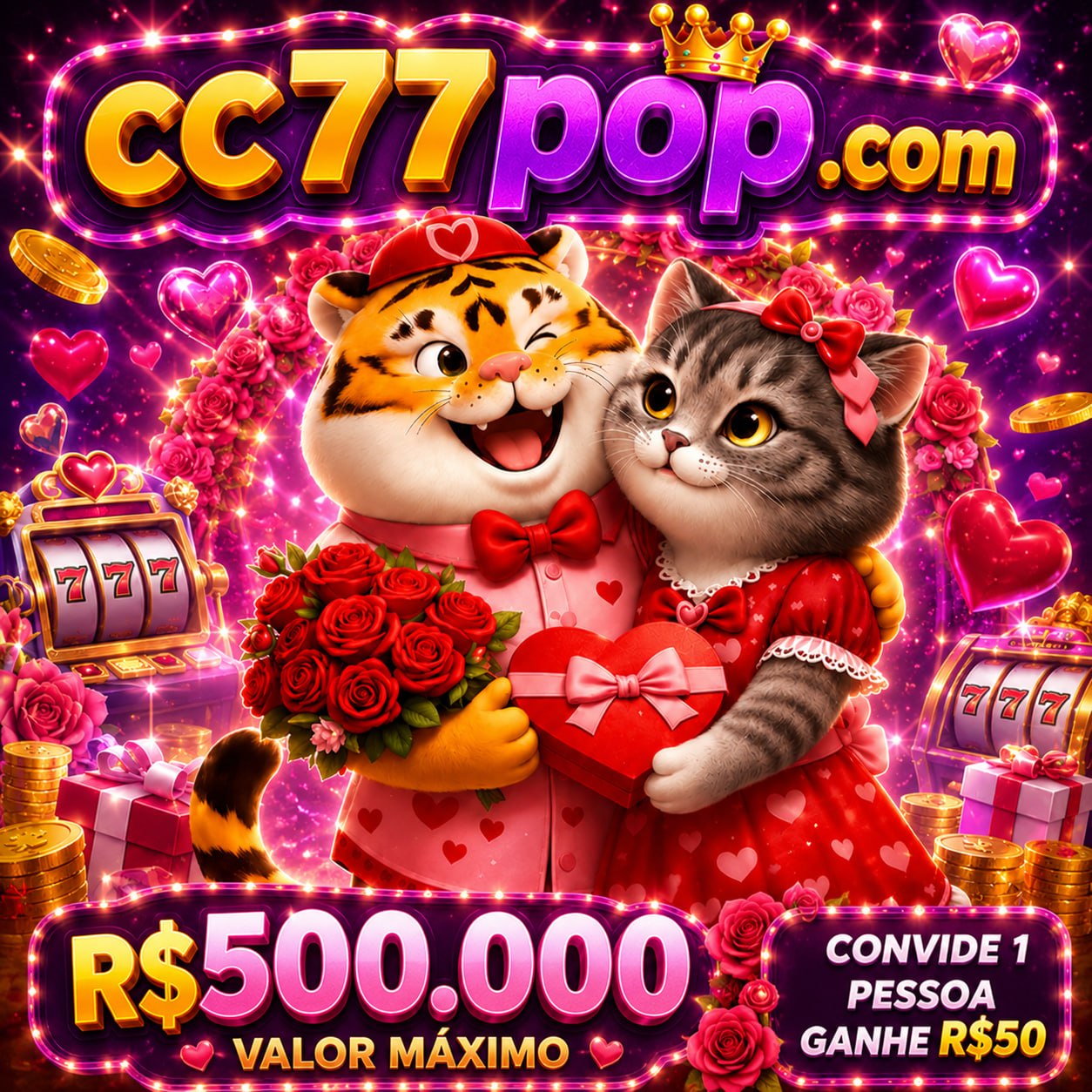 Screenshot da CC77POP.COM