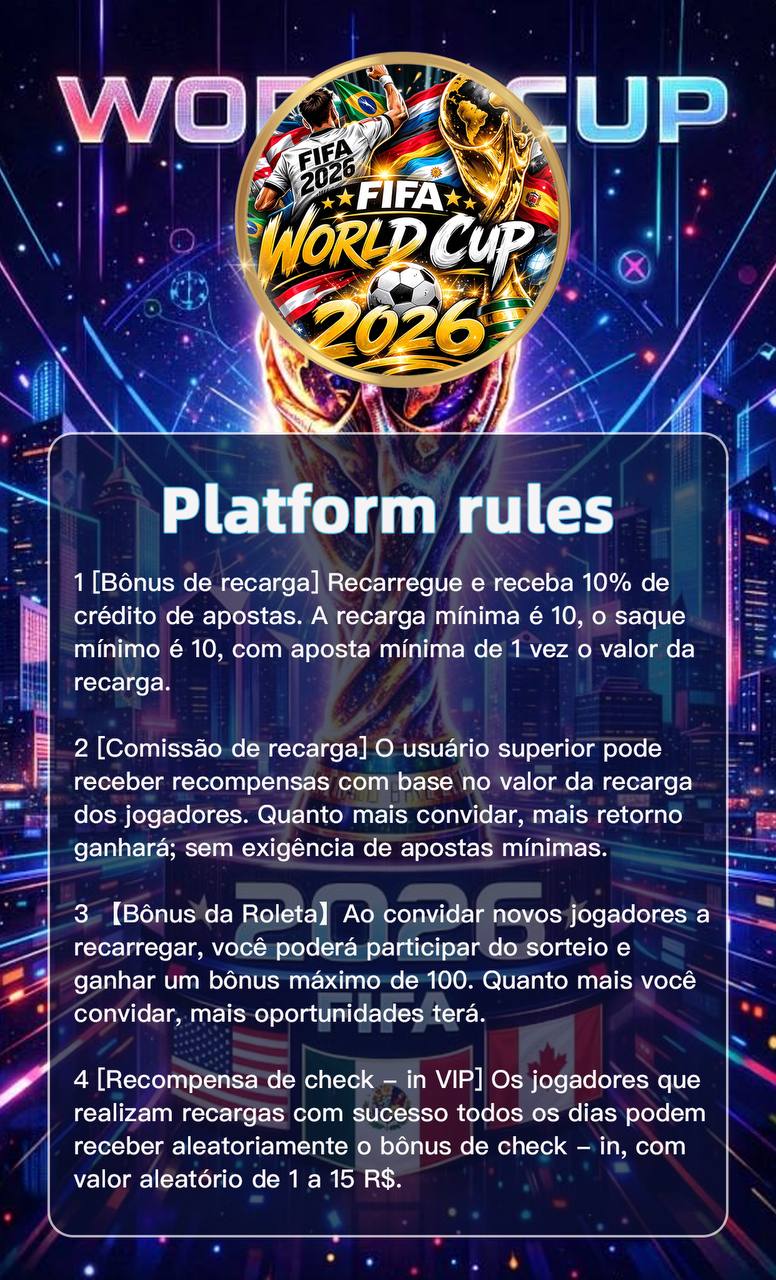 Screenshot da WORLD CUP2026.COM - DEPOSITO 2X