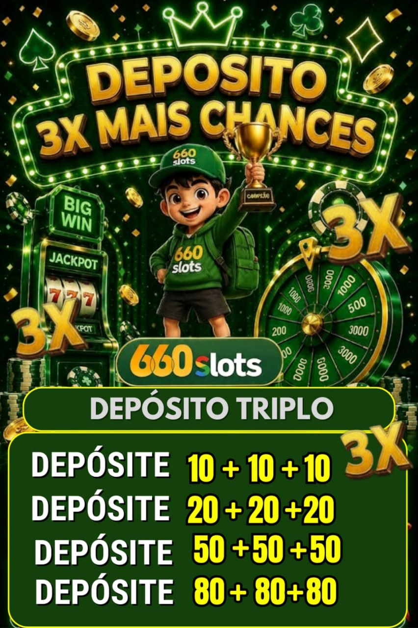 Screenshot da 660SLOT.COM - DEPOSITO 3X