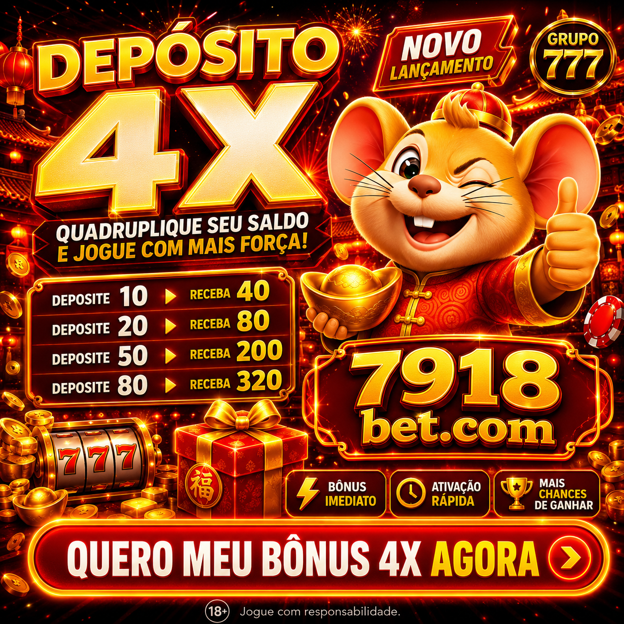 Screenshot da 7918BET.COM