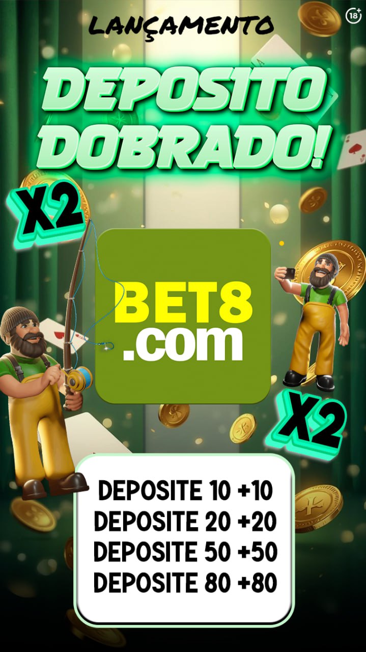 Screenshot da BET8.com - DEPOSITO 2X