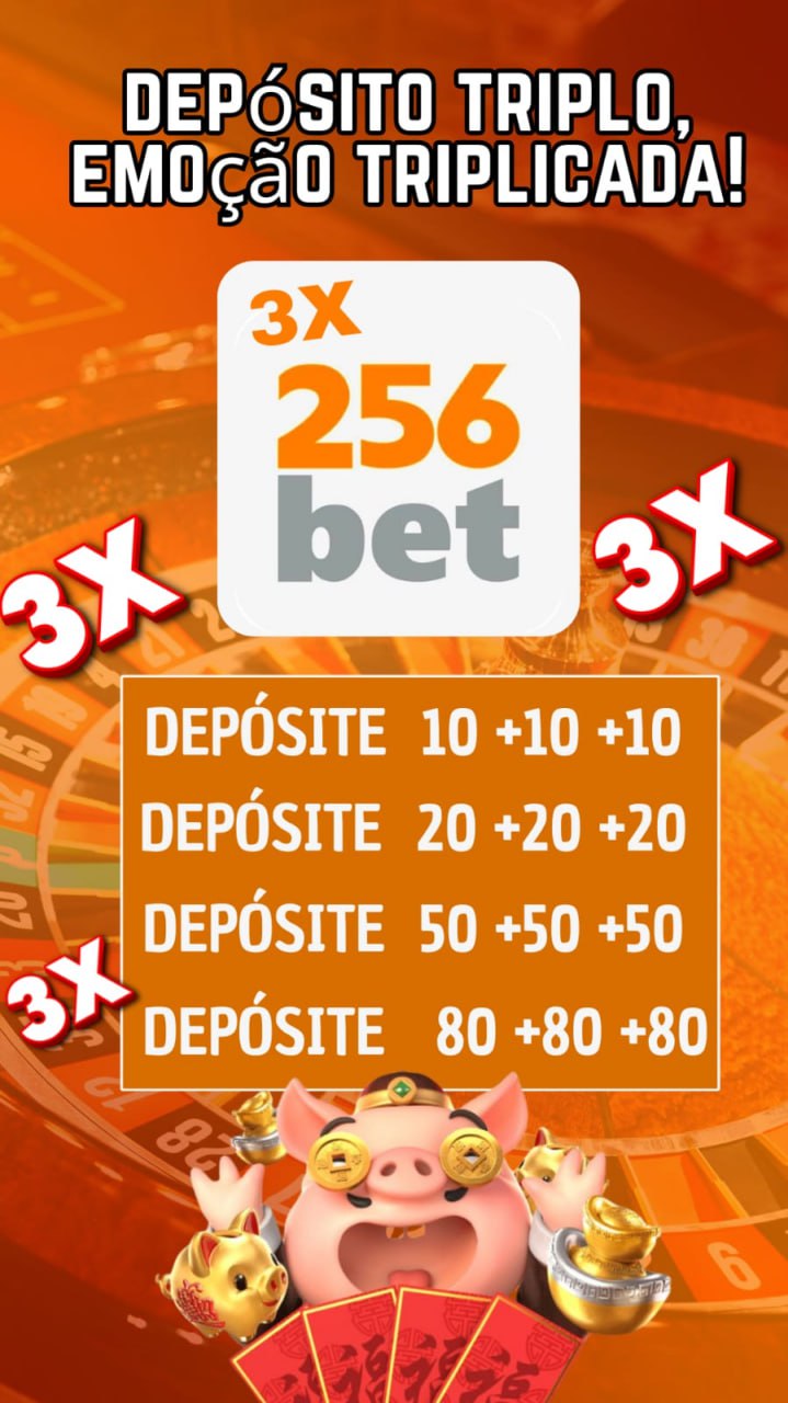 Logo da 256BET.COM - DEPOSITO 3X