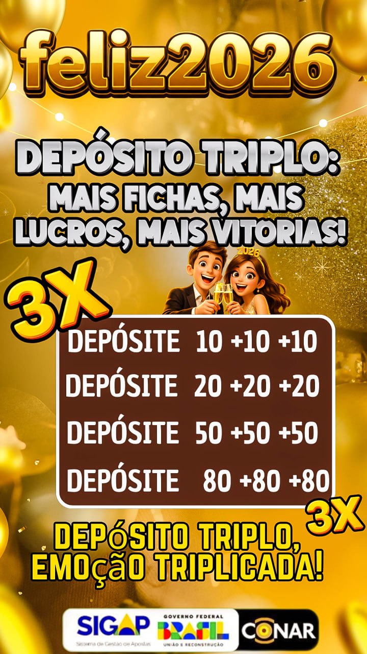 Logo da FELIZ2026.COM - DEPOSITO 3X
