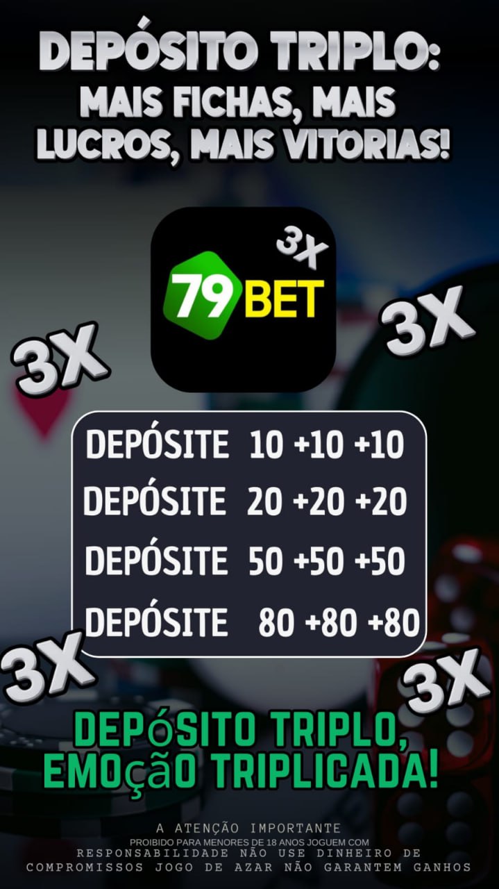 Logo da 79BET.COM - DEPOSITO 3X