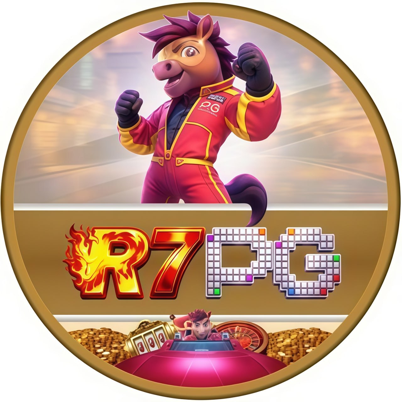 Logo da V5R7PG.COM - TEM RASPADINHA