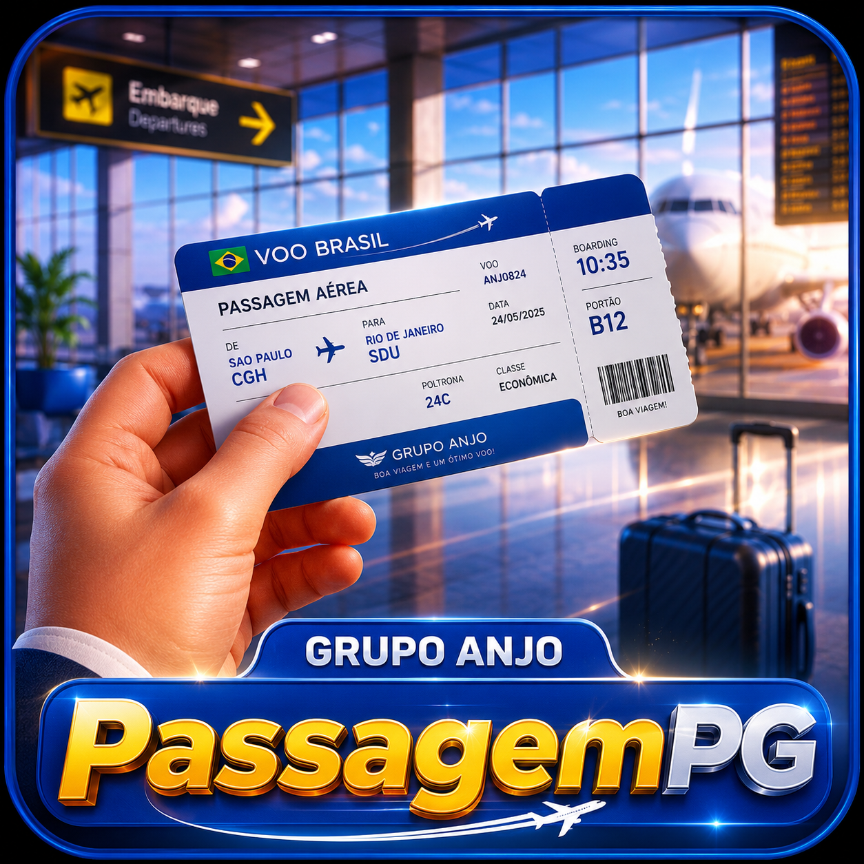 Logo PASSAGEM PG.COM
