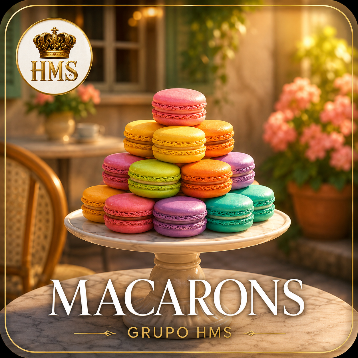Logo HMS MACARONS.COM