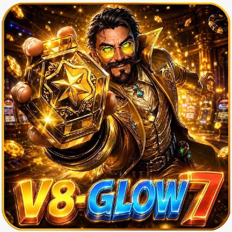 Logo V8 GLOW7.COM