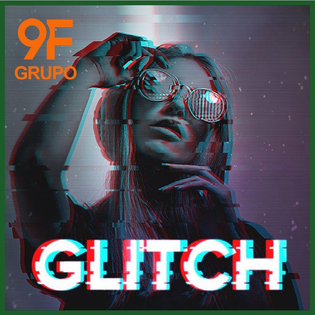 Logo 9F GLITCH.COM